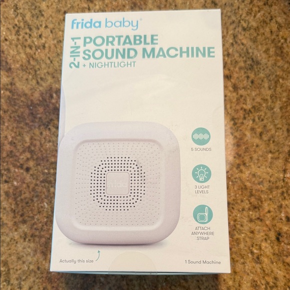 White Portable Sound Machine - Picture 1 of 3